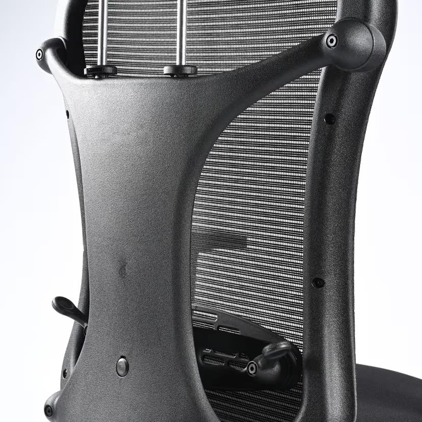 Image of Ergonomic Mesh Executive Mid Back Chair for Office | Breathable Backrest, Padded Seat & Sleek Design | Best Fit for Reception, Meeting Rooms, Workspaces & Daily Seating Comfort