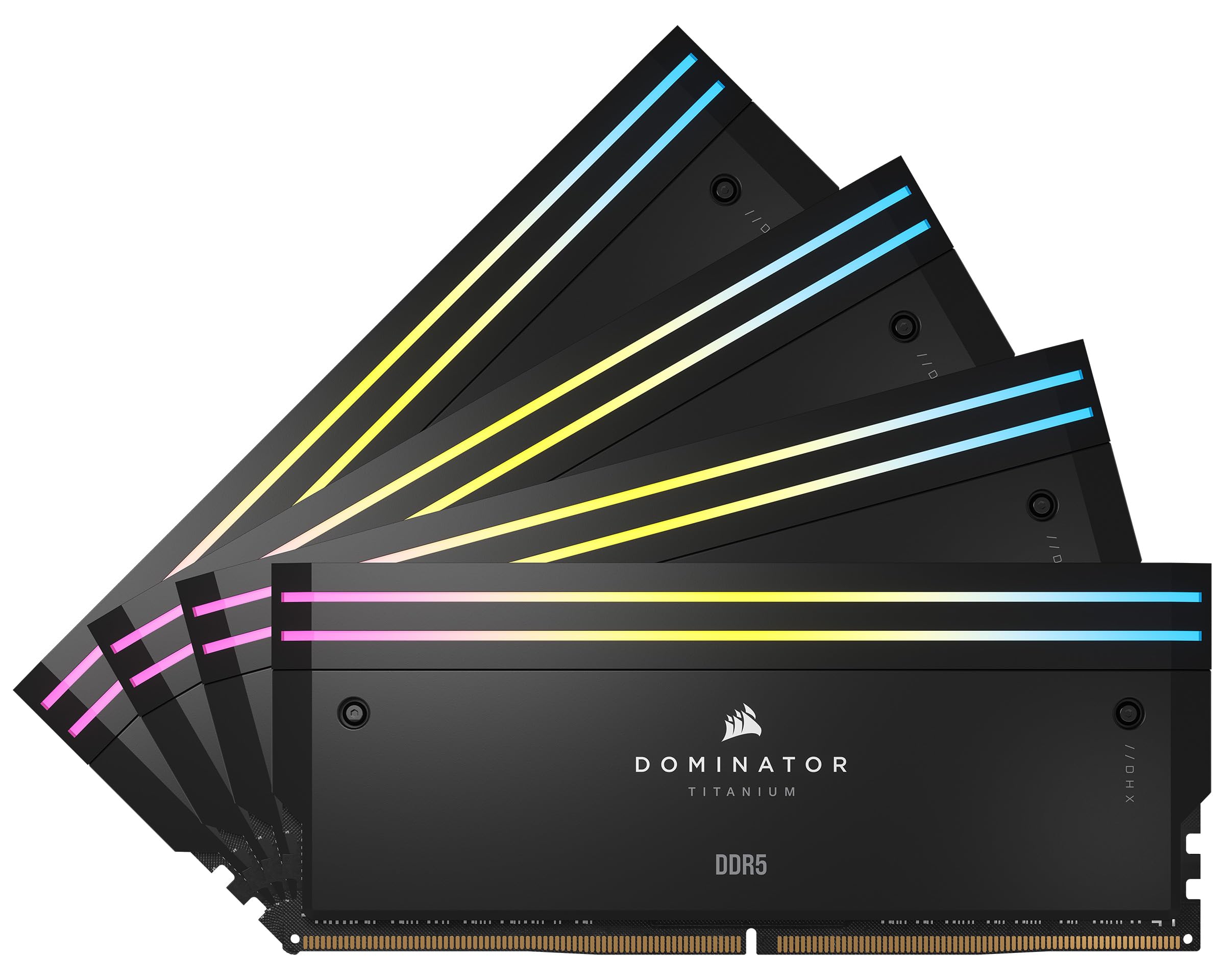 4x16GB black DDR5 RAM 6400MHz CL32 Coriander XMP compatible