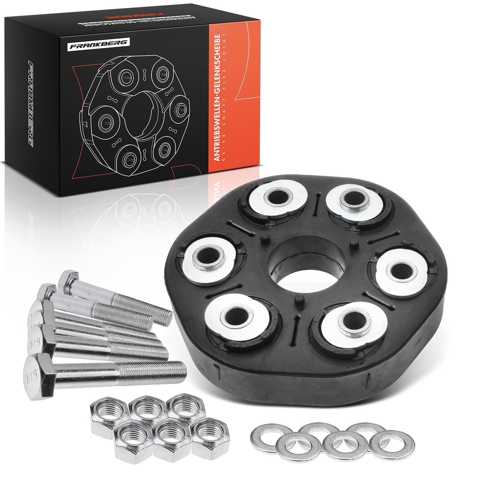 Frankberg Giunto Albero di Trasmissione Anteriore Compatibile con Serie 5 Touring E61 Serie 5 E60 Serie 3 Touring E91 X3 E83 Serie 3 E90 Replace# 26117542238