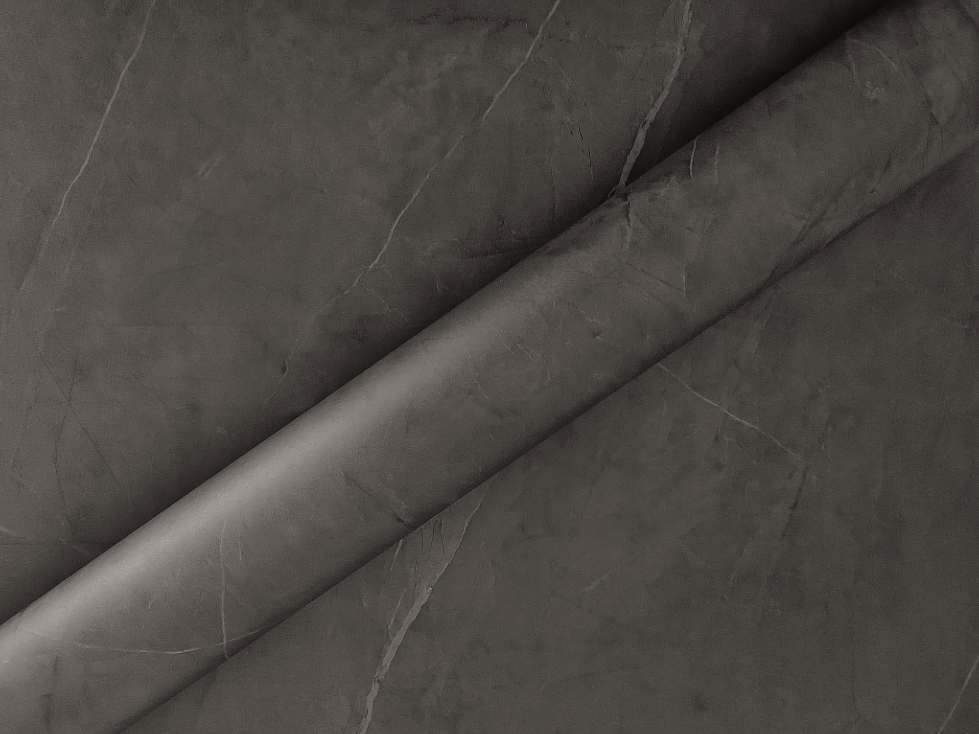 Pellicola decorativa extra spessa, laminato autoadesivo per mobili, porte, cucina, armadi, tavoli, motivo: marmo nero, 90 × 210 cm