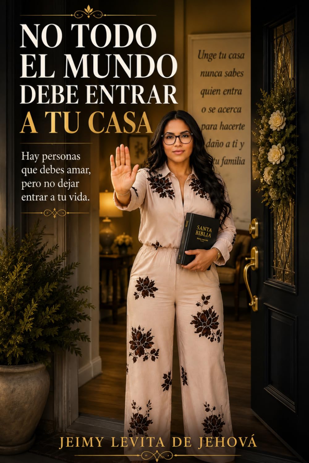 NO TODO EL MUNDO DEBE ENTRAR A TU CASA: Hay personas que debes amar, pero no dejar entrar a tu vida.