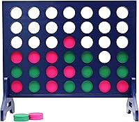 Vista 81 de Tailgating Pros Cuatro en una fila de color azul marino premium con funda de transporte - Juego de patio al aire libre de gran tamaño Jumbo