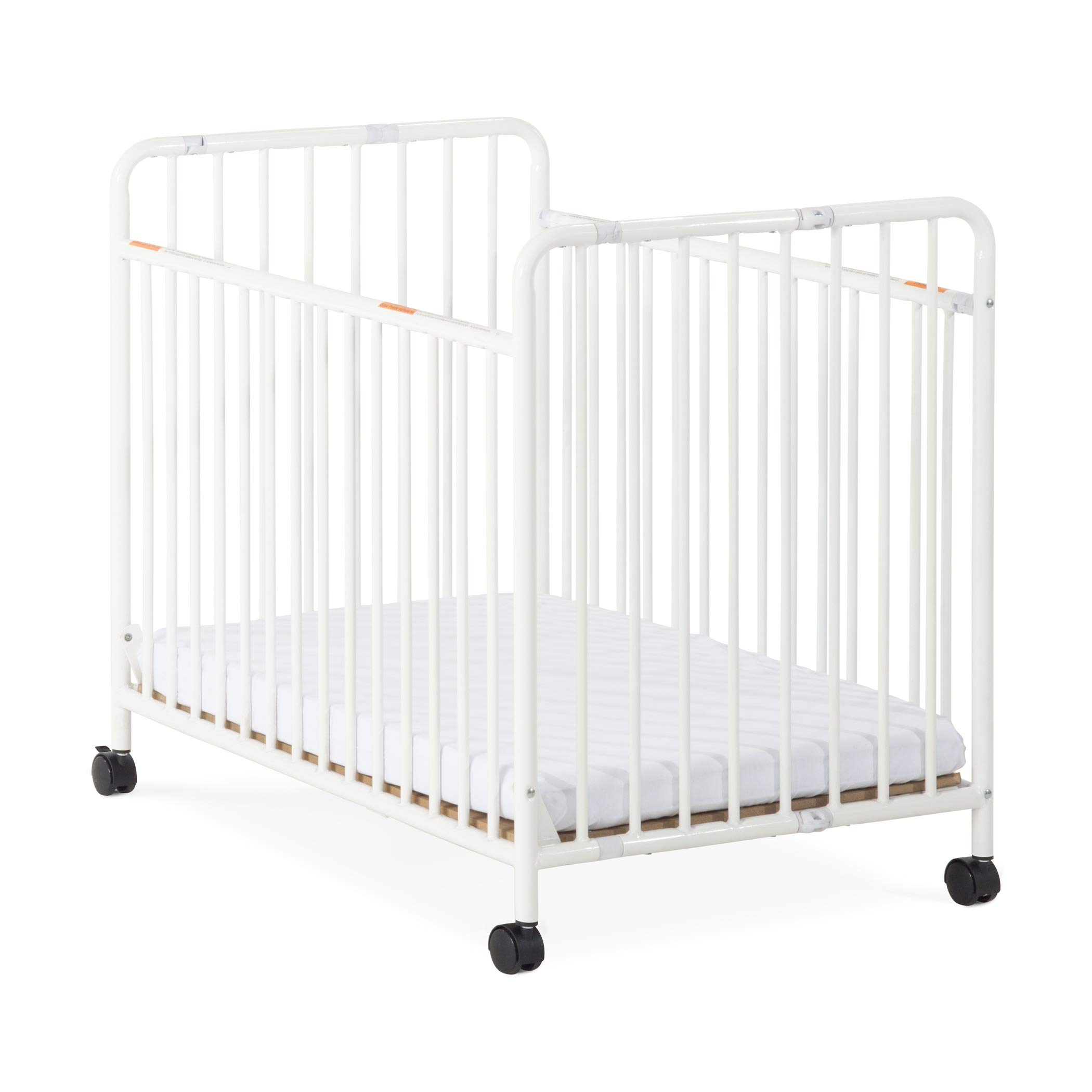 Child Craft Avery SafeAccess Portable Compact Wood Daycare Crib or