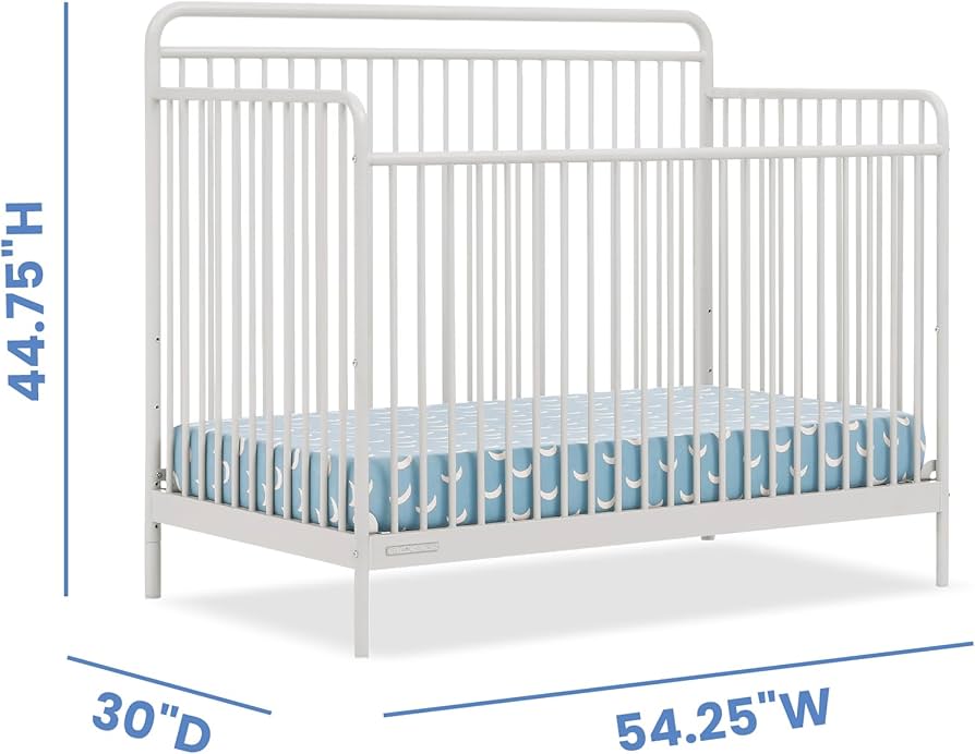 Amazon.com : Delta Children Hayden 5-in-1 Convertible Metal Crib Amazon.com : Delta Children Hayden 5-in-1 Convertible Metal Crib