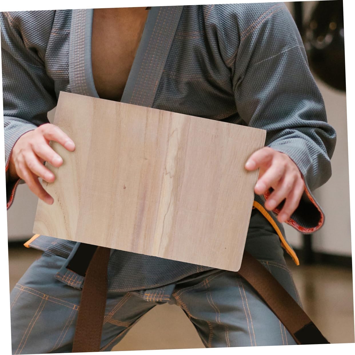 10pcs Wooden Karate Training Test Board Daily Punching Board for Boys and Girls Adults Taekwondo Equipment Safe Material