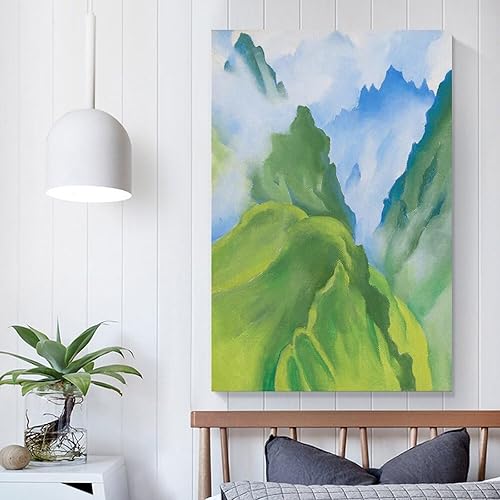 Miniatura 5 de BAIKAI Georgia O'Keeffe Machu Picchu I - Pósteres de arte para colgar en lienzo para pared, póster decorativo para dormitorio, arte moderno,