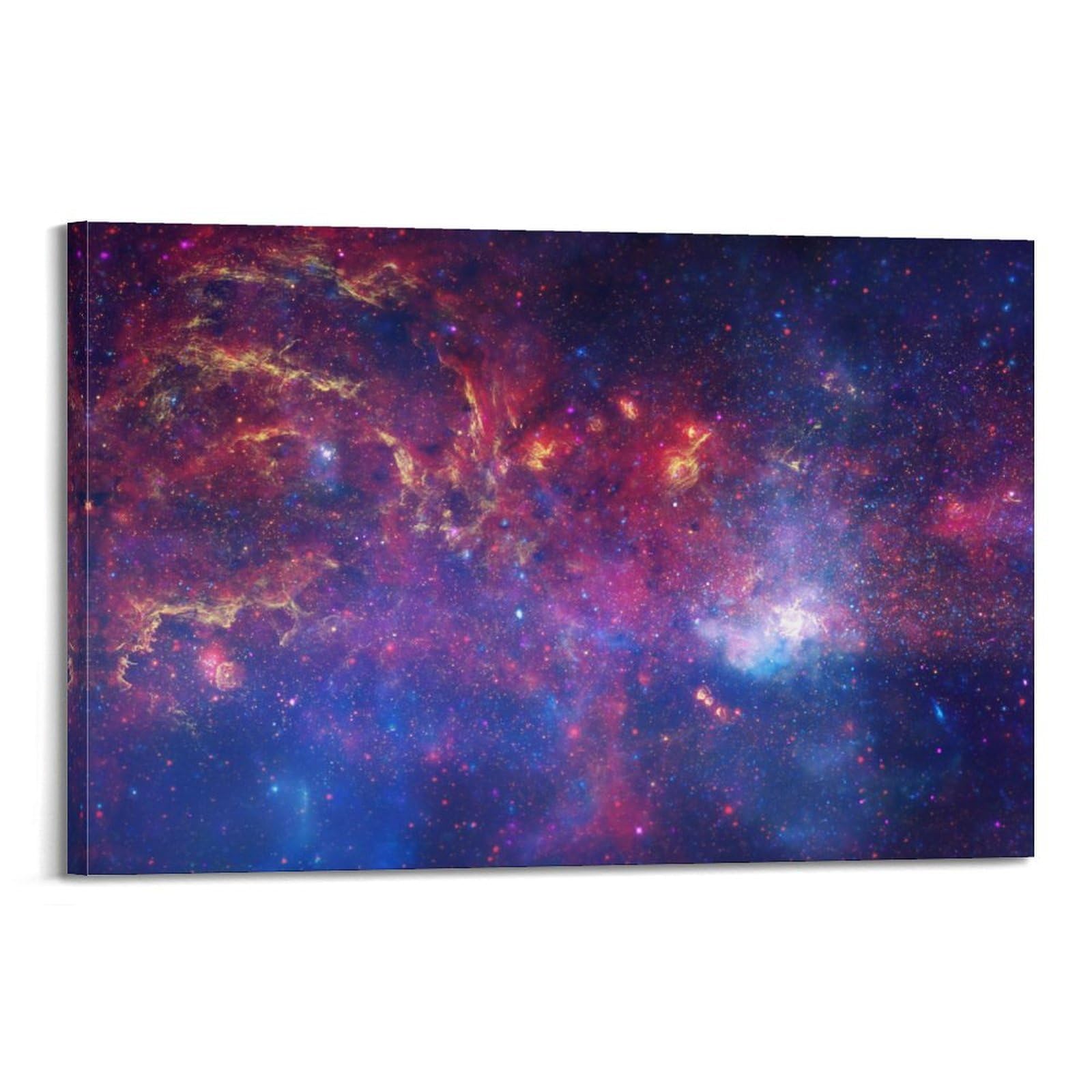 OKAHYS Space Poster Galactic Center Cosmology Decorative Painting Canvas Wall Artworks Picture 20x30inch(50x75cm)