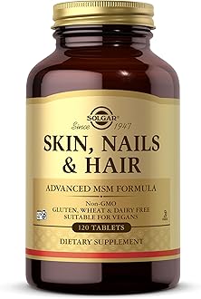 Solgar - Skin, Nails and Hair, Advanced MSM Formula, 120 Count