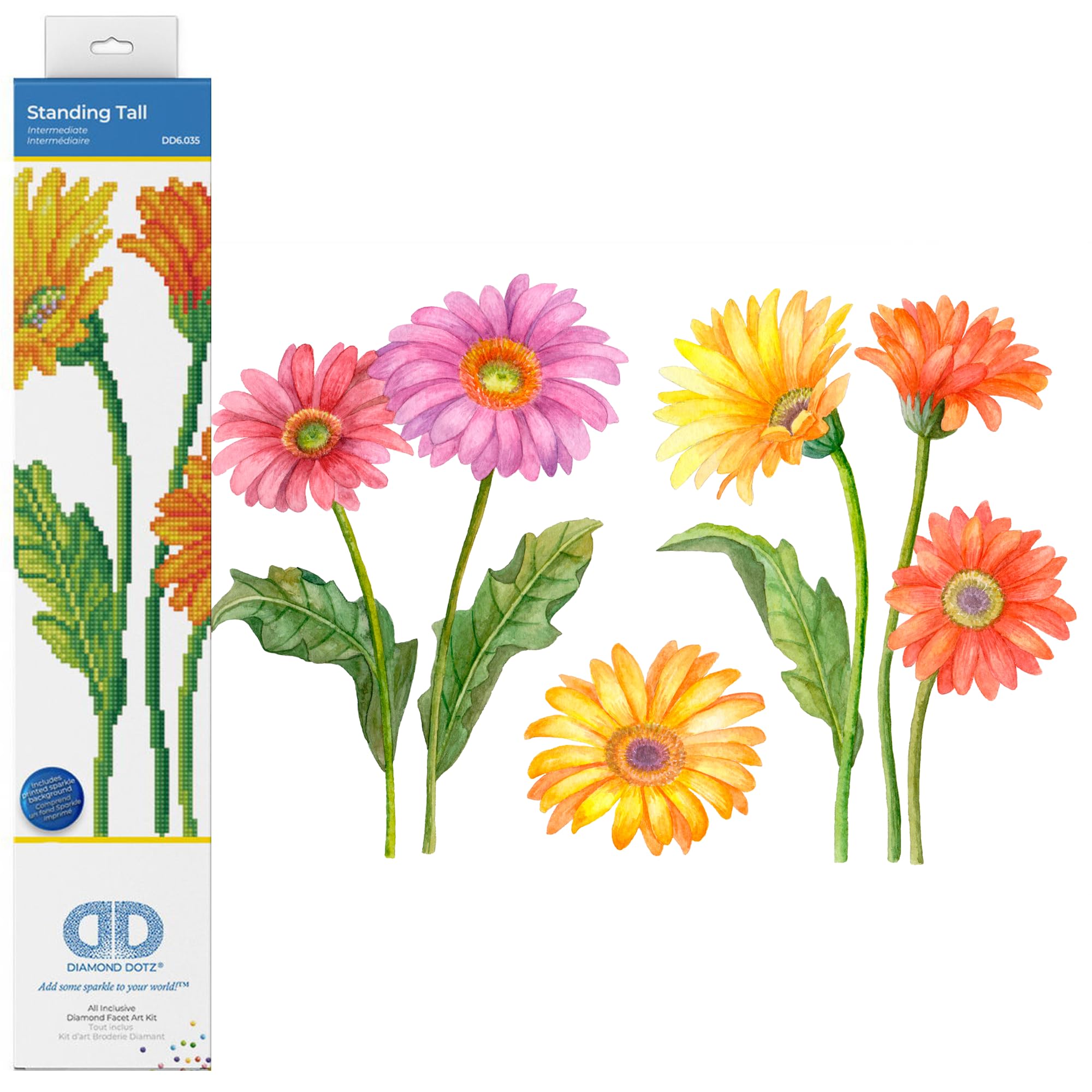 Diamond Dotz Standing Tall Diamond Painting Kit: Intermediate, Dd6