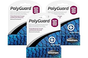 Seachem PolyGuard 10 Gram (3 Pack for Infectious Bacterial Fish Diseases)