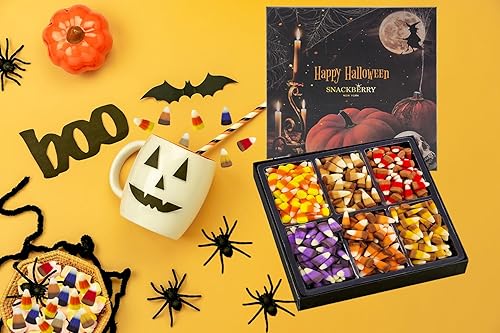 Miniatura 3 de Bandeja variada de maíz de caramelo para Halloween, dulces de truco o trato