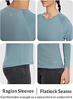 Vista 8 de baleaf womens Soft 03-jaspeado gris claro