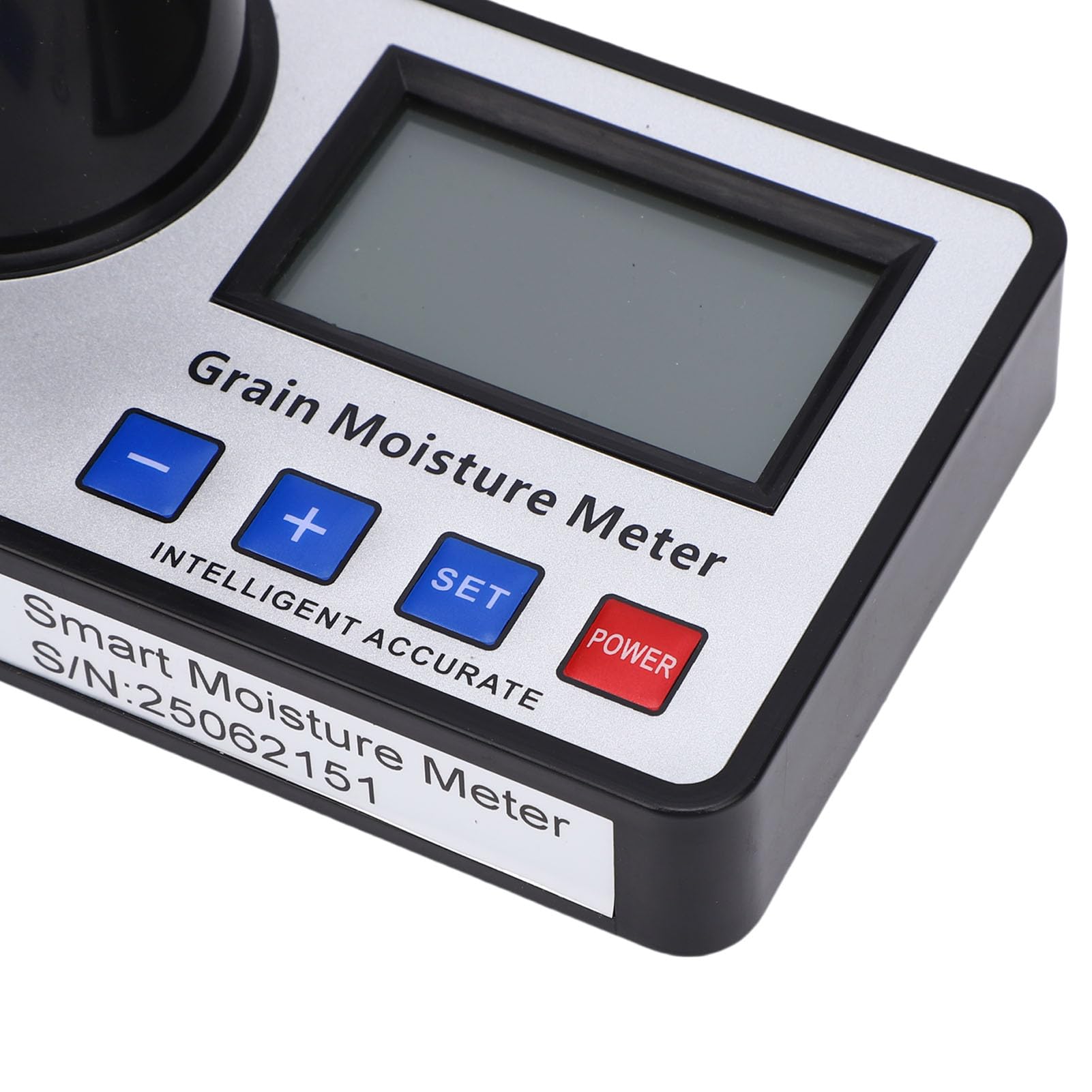 Cryfokt Probador de Humedad de Granos de Alta Precisión con Compensación Automática de Temperatura para 19 Granos de café, Trigo, Cacao, 6,3 X 4,7 X 3,8 Pulgadas
