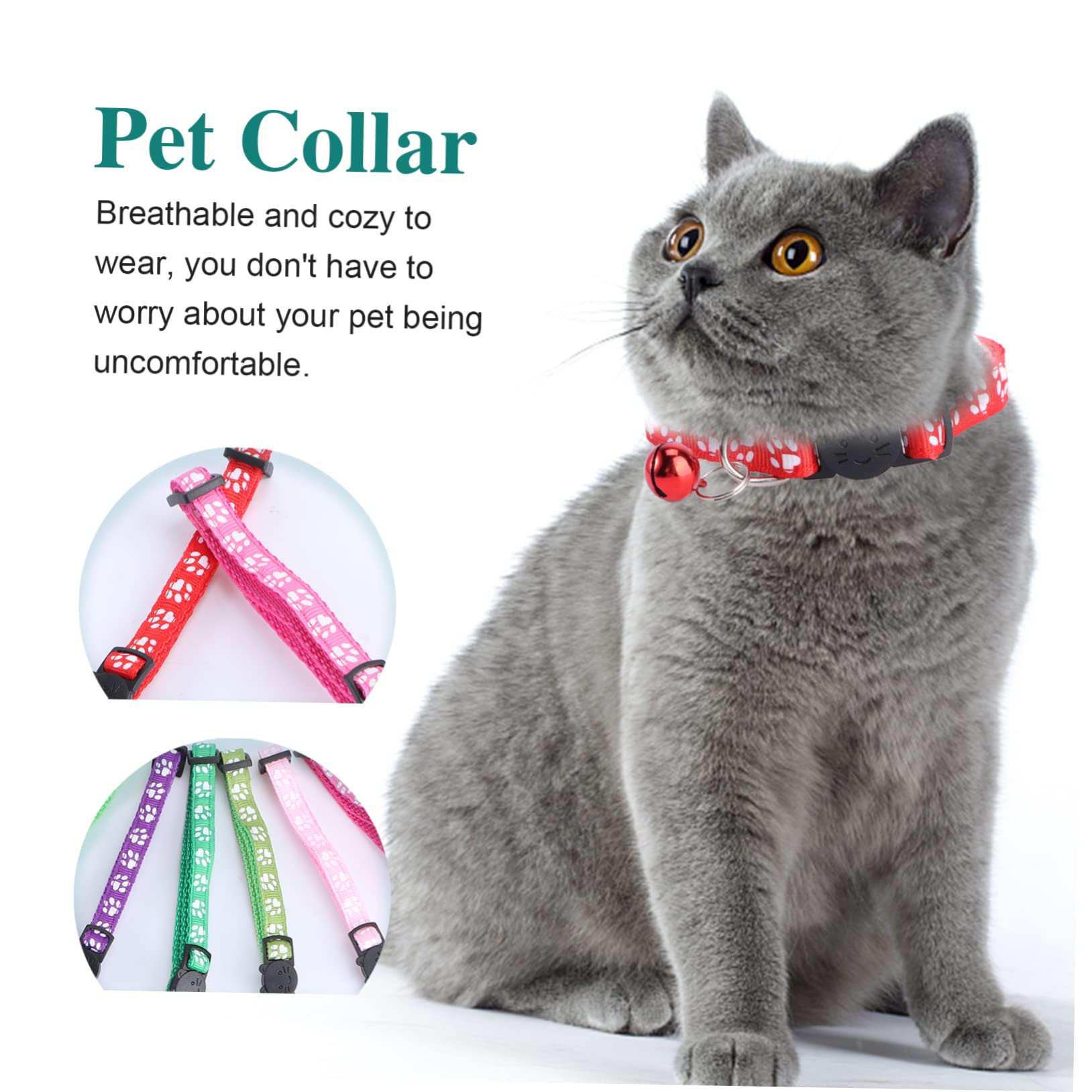 Beavorty 36pièces Collier Ajustable pour Animaux De Compagnie Collier Décoratif avec Détails Élégants pour Et Chiens