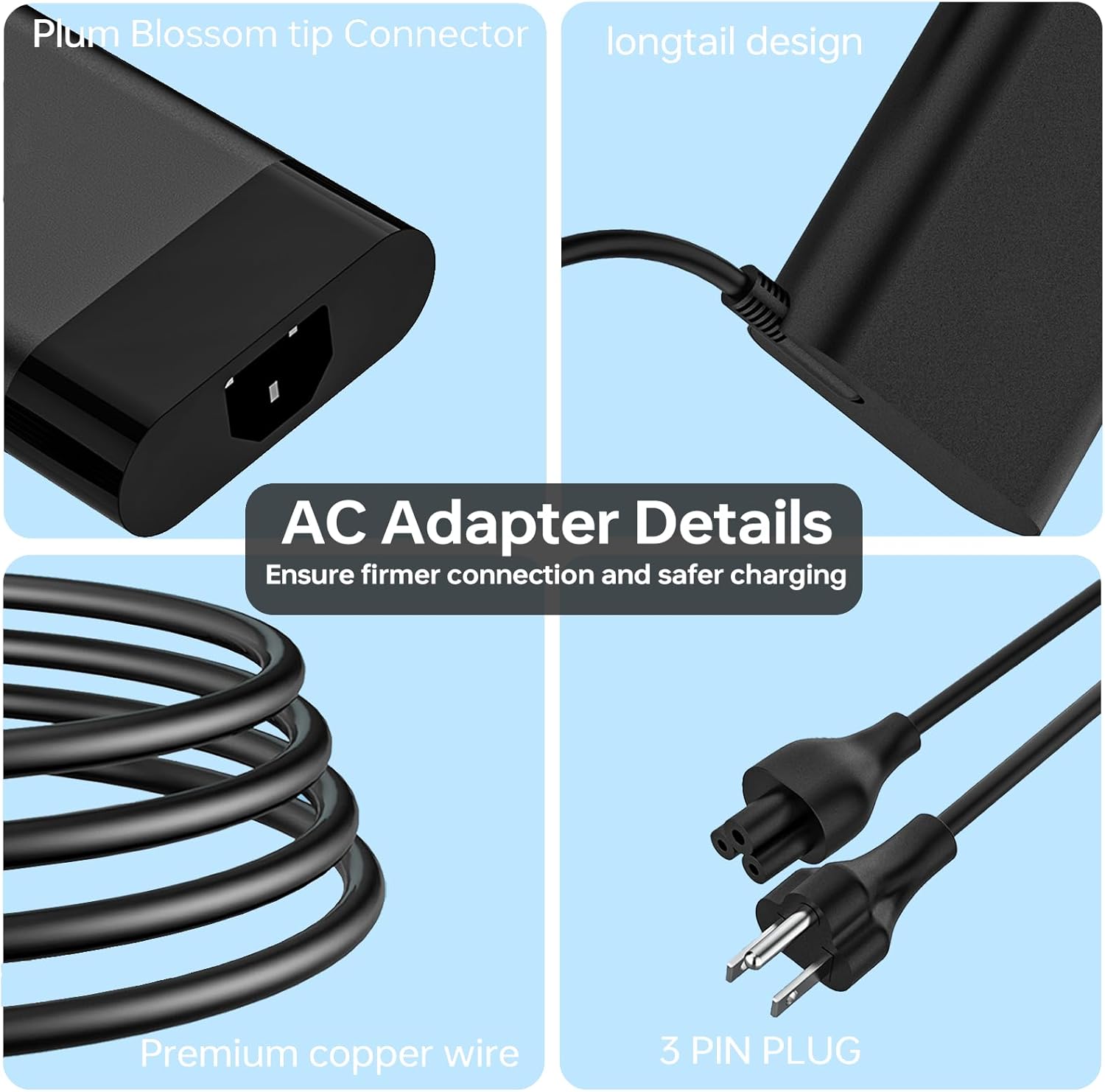 200W 19.5V 10.3A AC Charger L00818-850 Compatible with Victus 15 16 ZBook Fury 17 G5 G6 TPN-DA10 TPN-DA23 M31368-003 Laptop Power Adapter