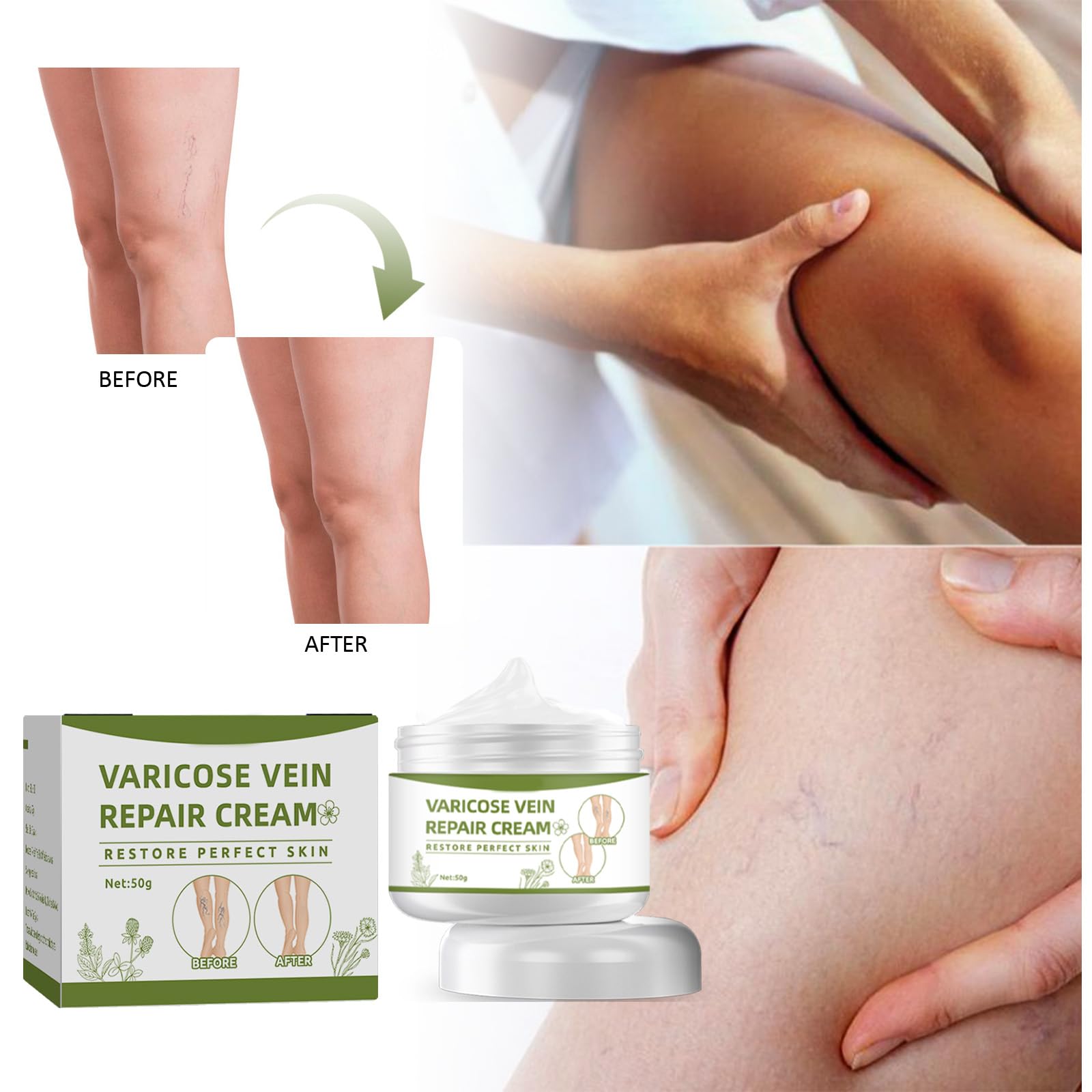 Krem do naprawy żył (lightgreen)