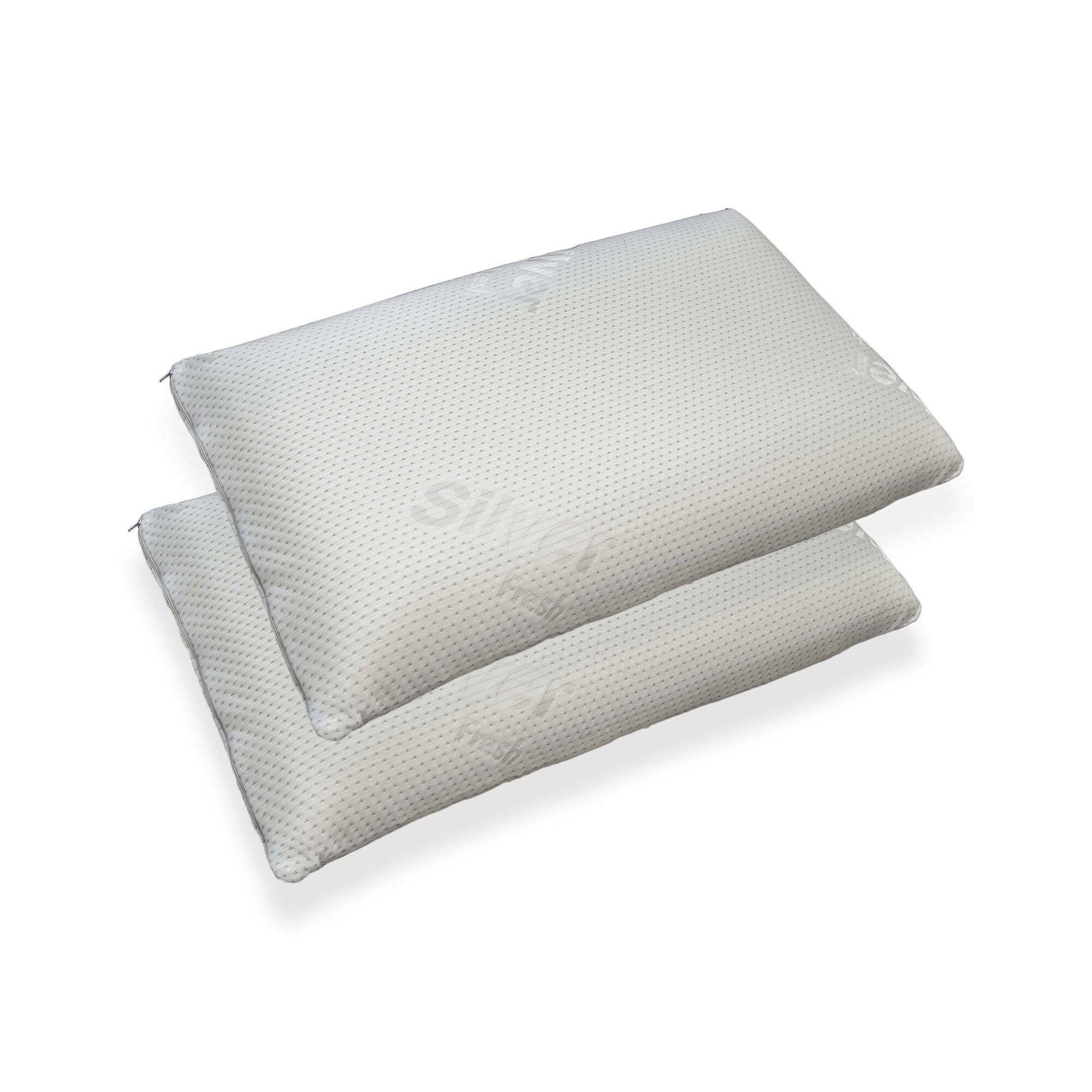 Dmora Talamo Italia - Oreiller Cancro, Oreiller Ergonomique Barre de Savon en Mousse à mémoire de Forme, 100% fabriqué en Italie, hypoallergénique et Respirant, 71x41xh13 cm, Simple