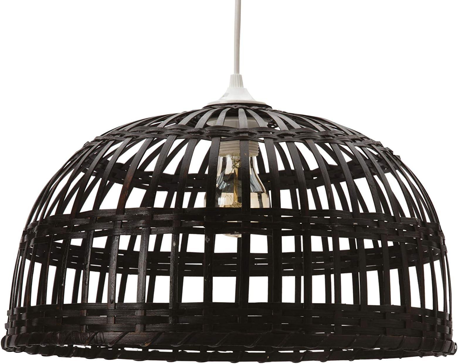 Lampadario a sospensione bambù (D60 cm) Loren Naturale - Illuminazioni