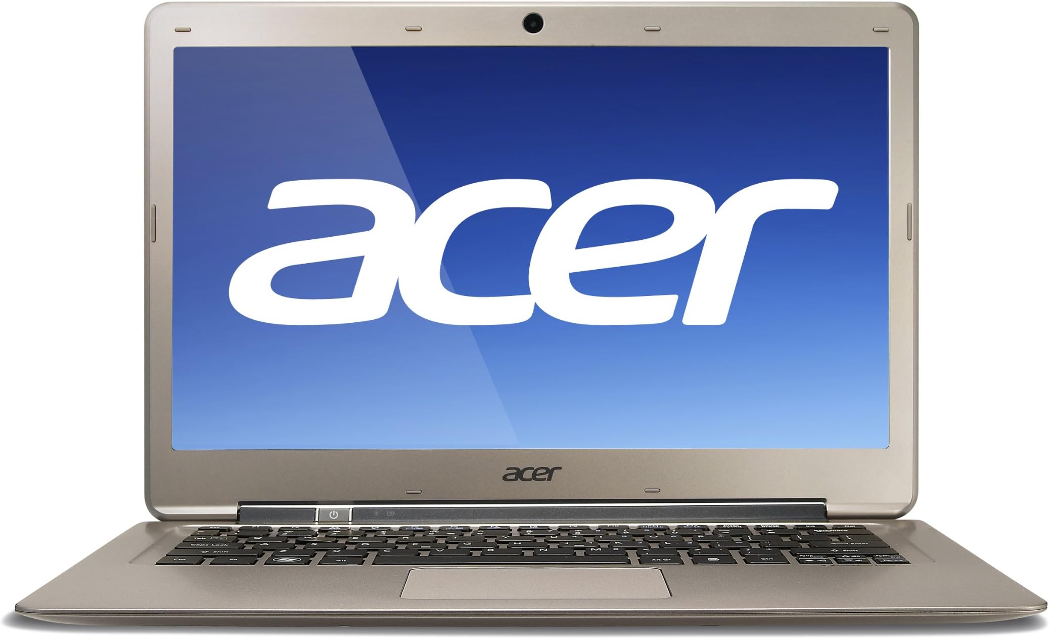 Acer Aspire S3-391-6407 13.3-Inch Ultrabook (1.5 GHz Intel Core i3-2377M Processor, 4GB SDRAM, 128GB SSD, Intel HD Graphics 3000, Windows 8) Champagne
