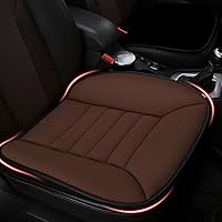 Vista 11 de MYFAMIREA Cojín de asiento de automóvil de 1.2 pulgadas de grosor, cómodo protector de asiento para asiento de conductor, silla de oficina, uso