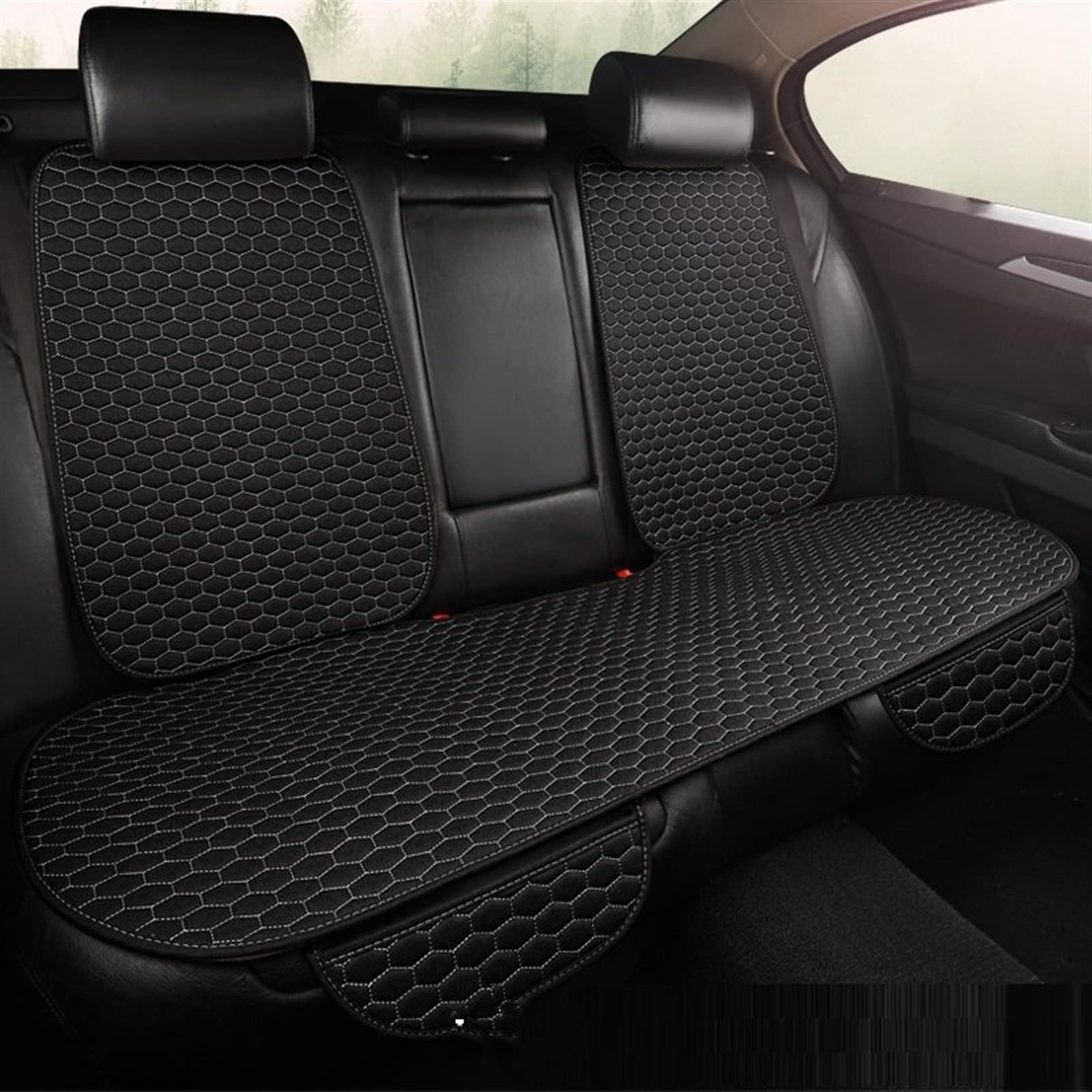 Noheeu 17 Car Seat Cover Protector Backrest Pad Linen Cushion Mat Auto Interior Truck Suv Van For Ford Accessories