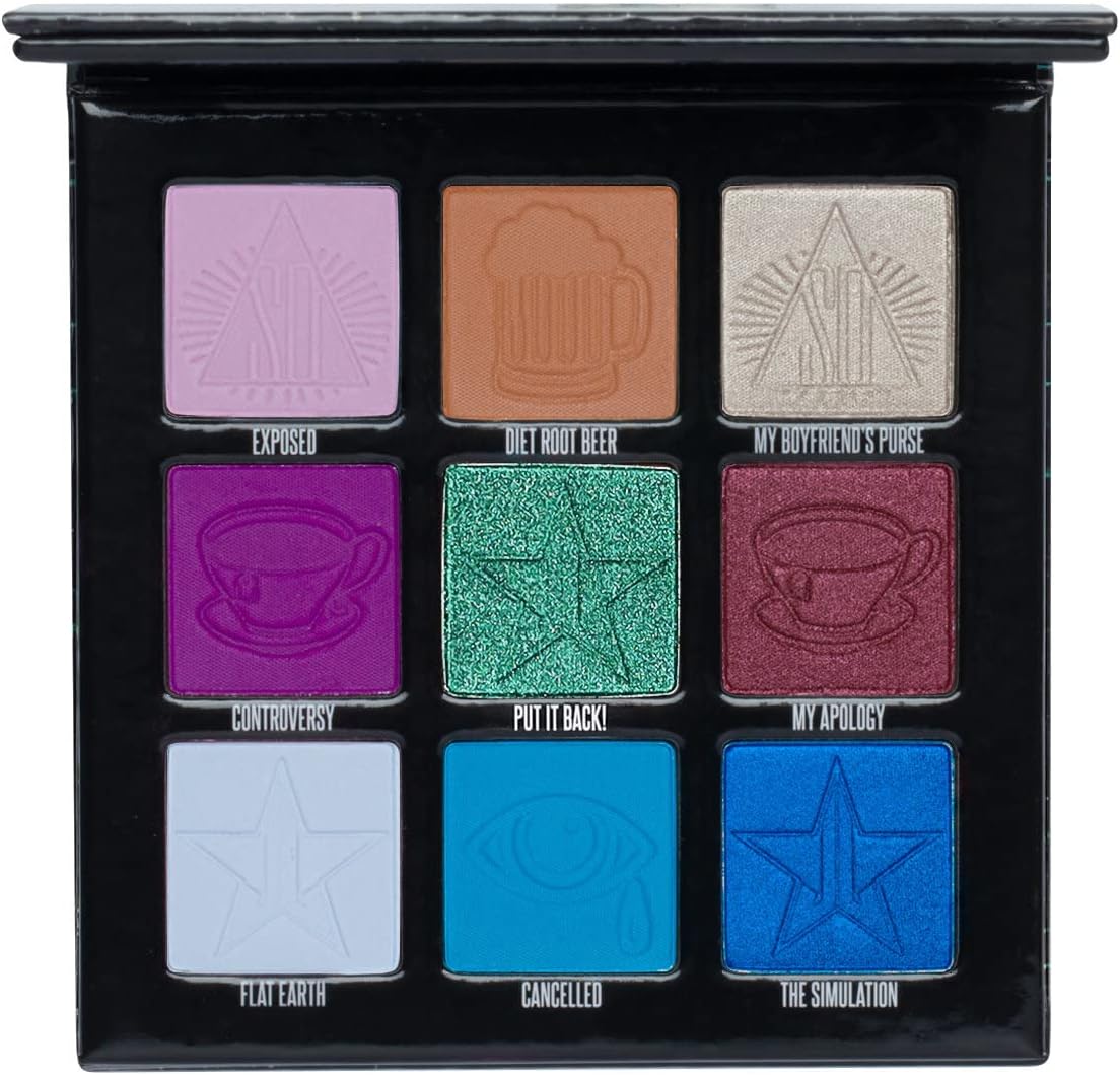 Jeffree Star x Shane Dawson Mini Controversy Palette - Emerald Edition