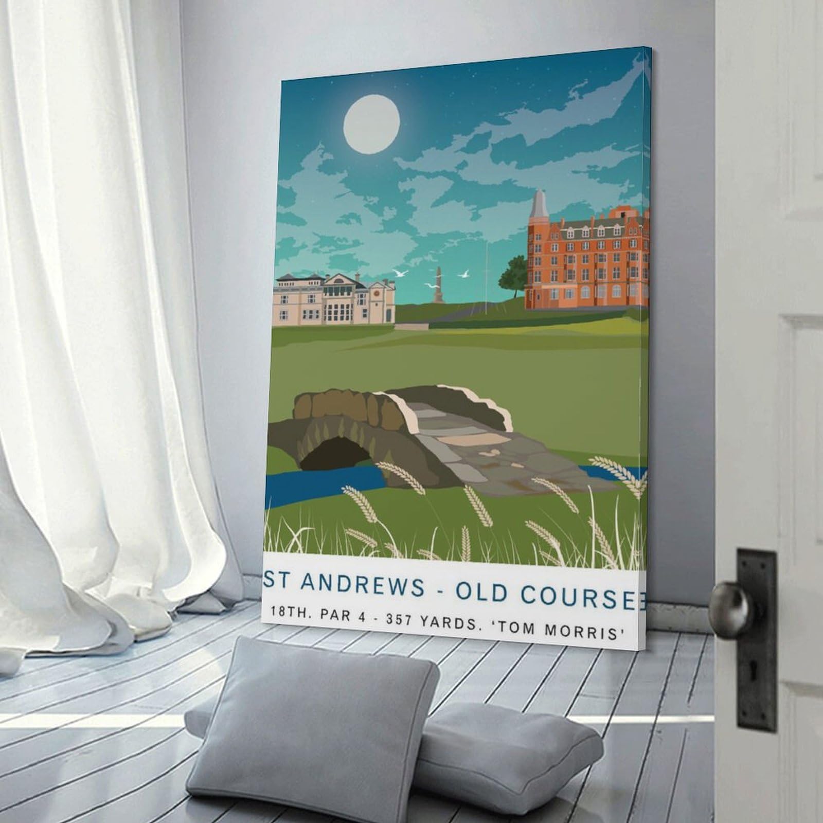 セントアンドリュース ゴルフコース ポスター セントアンドリュース