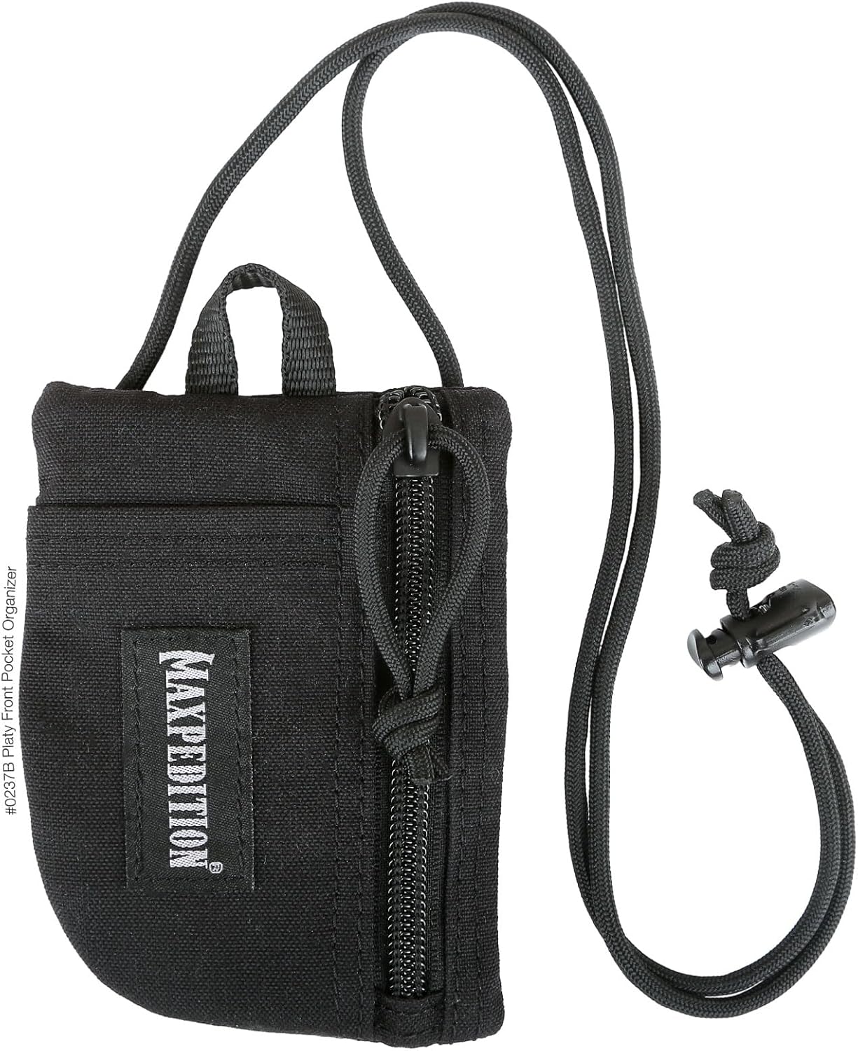 MAXPEDITION Platy Pocket Organizer, Durable EDC Tool Pouch for Men, Neck Wallet with Paracord Lanyard, Holds Flashlight, Multitool, Pen, Notebook - Image 7