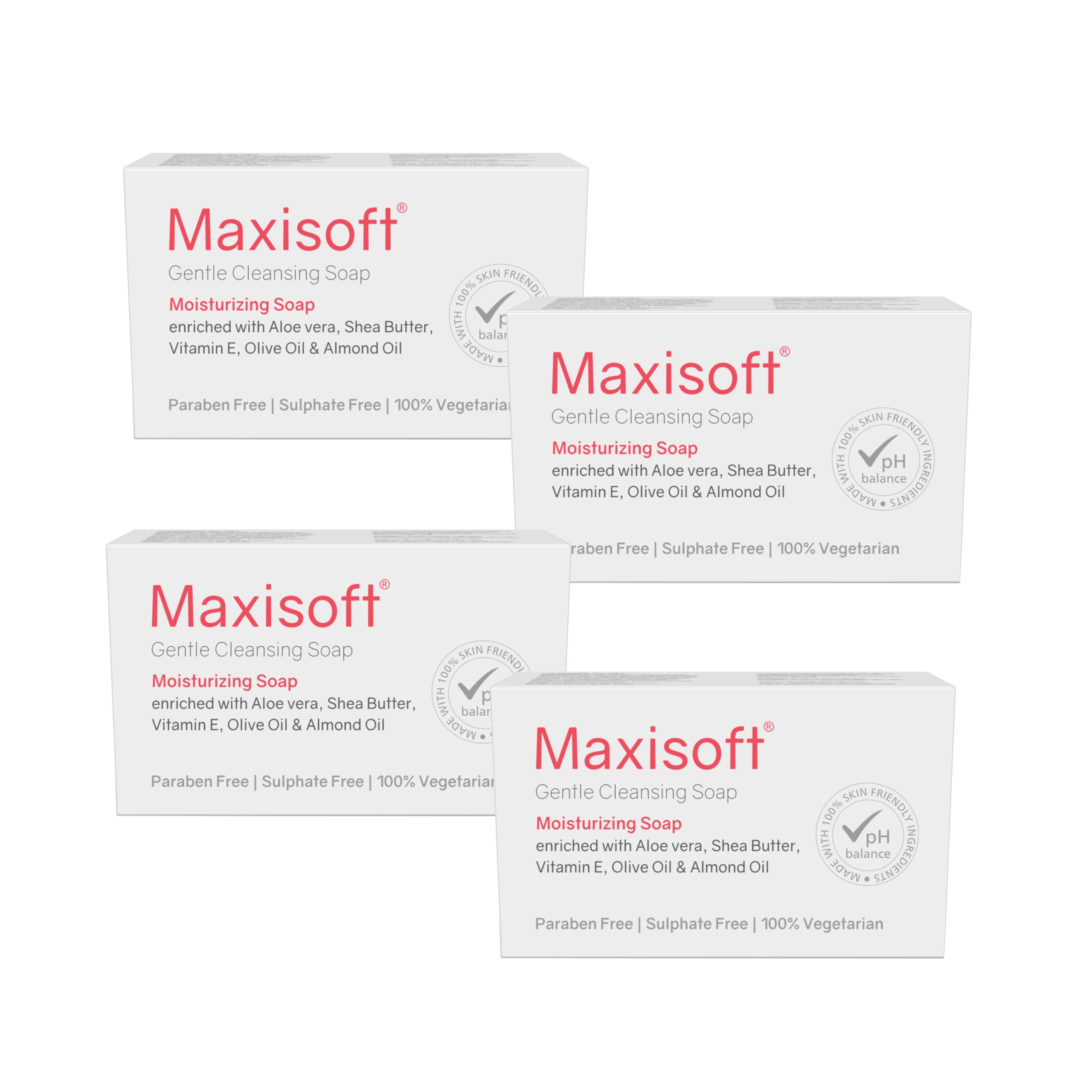 Moisturizing Soap |For Soft Hydrate & Nourished Skin|Paraben Free & Sulphate Free|For Men & Women|For all Skin Types|Pack of 4 (75 gm X 4)-image-15