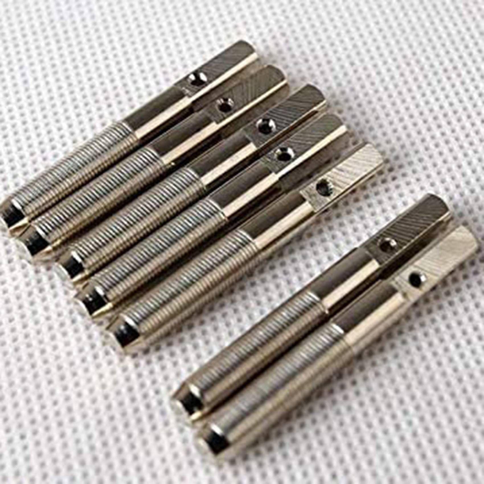 160 Sztuk GwoźDzie Stroikowe i 160 Sztuk NitóW, z Kluczem Stroikowym w KształCie Litery L, do Harfy Liry MałA Harfa Muzyczny Instrument Strunowy