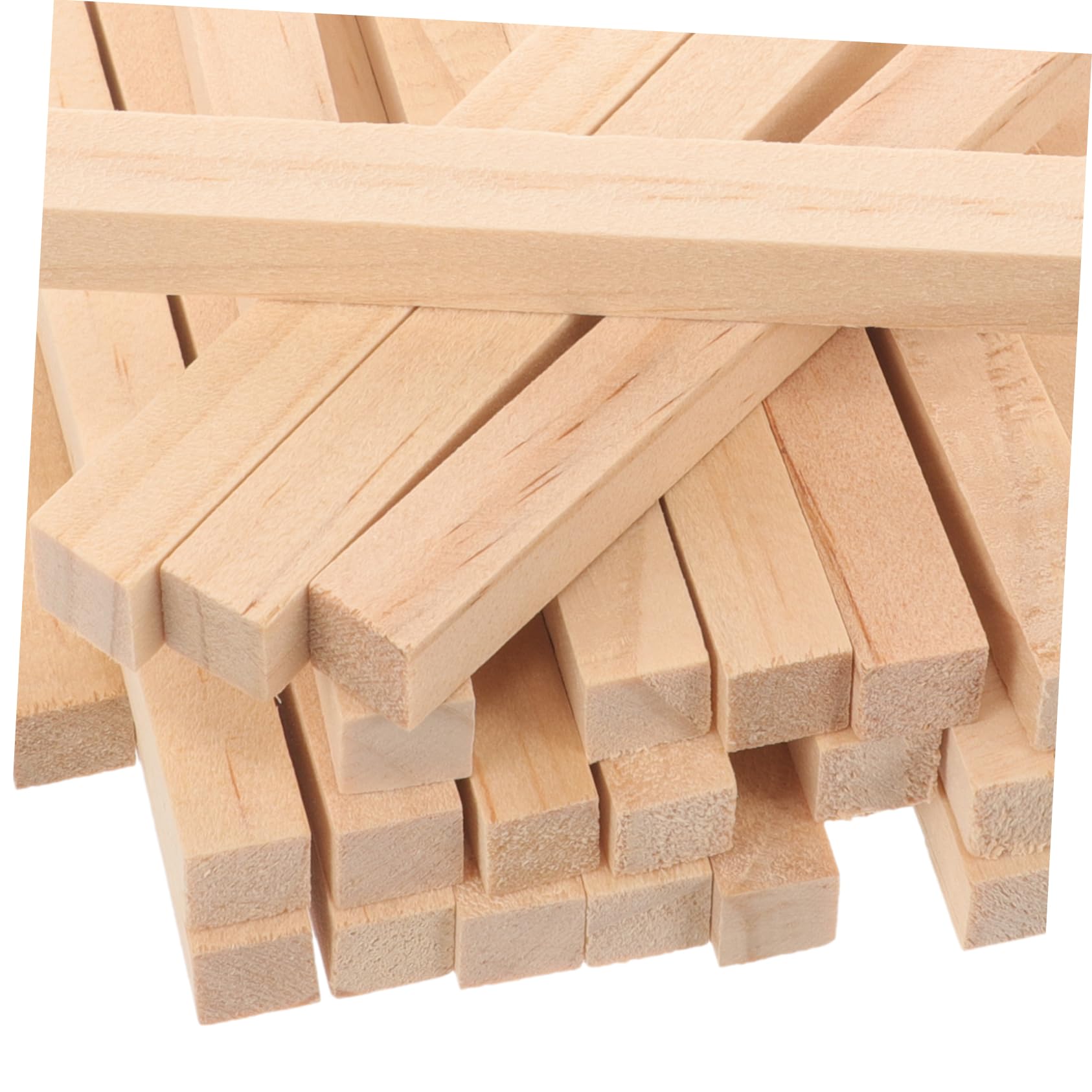 120stücke Holzstäbe Für Bastelprojekte Unvollendete Holz-dowel-rohlinge Für Diy Modellbau Dekoration Vielseitig Einsetzbar Langlebig
