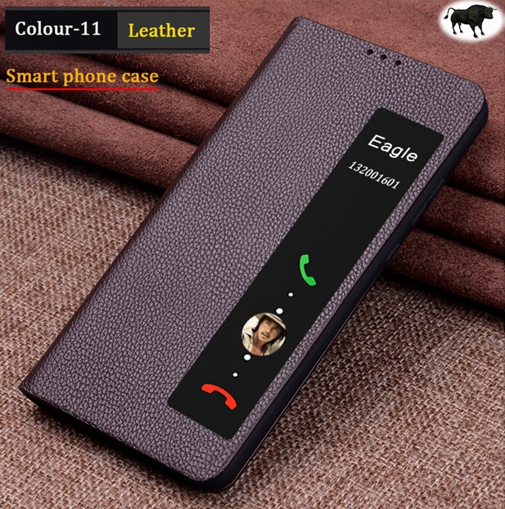 Leather Mobile Phone Case for Huawei Mate 50 Pro. Magnetic, Mate50 Pro Smart Cover/Shell