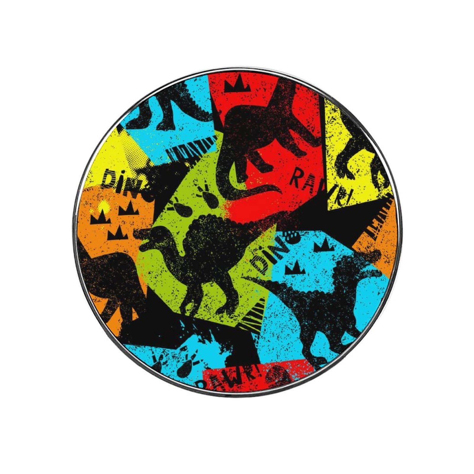 Dinosaurs Colorful Alloy Fridge Magnet For Office Cabinet Refrigerator Whiteboard Photo