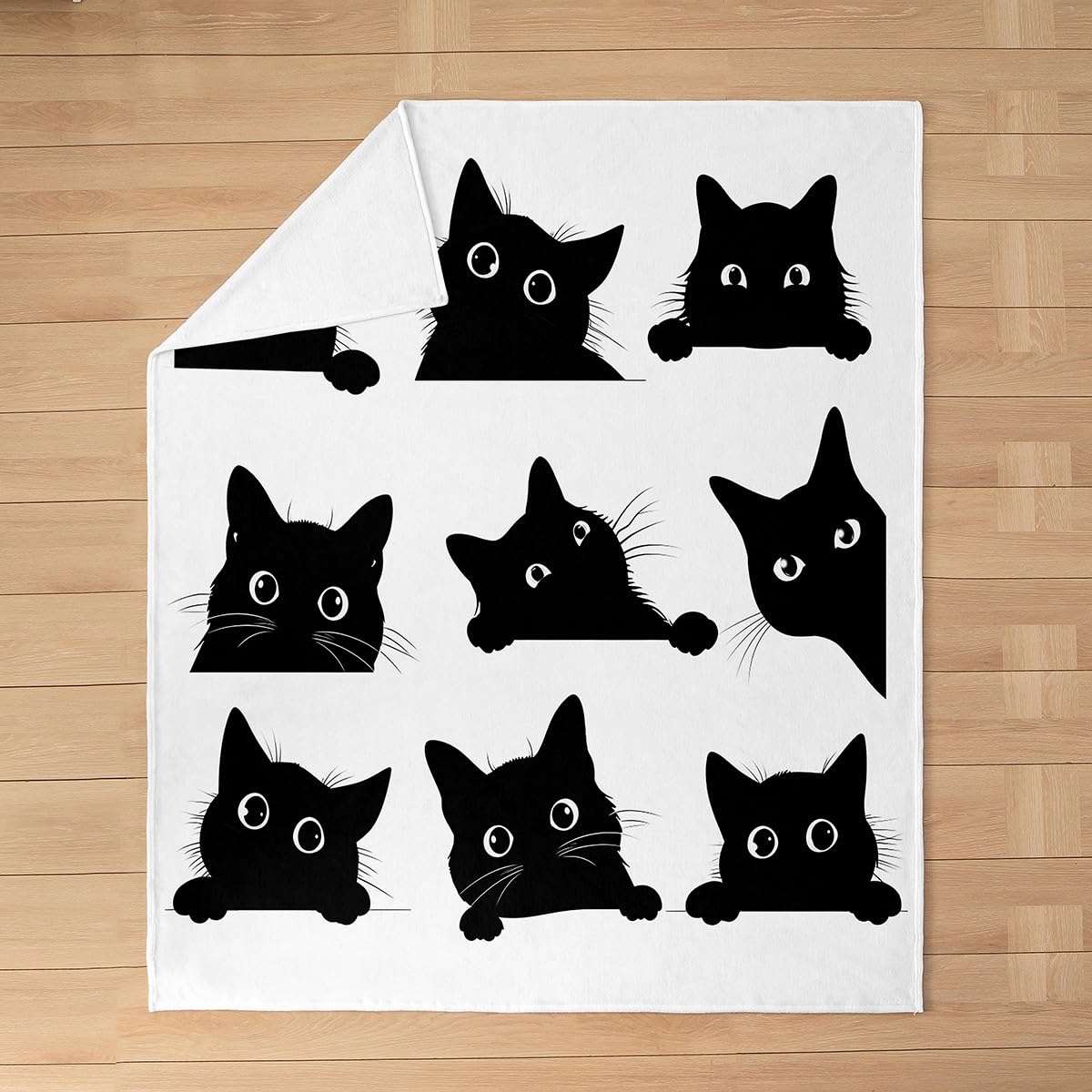 Anta De Gato, Regalos Para Ujeres, Regalos Para Aantes De Los Gatos, Regalos De Cupleaños Para Aantes De Los Gatos, Decoración Anta De Tiro 50" X 40", Anta De Franela Acogedora