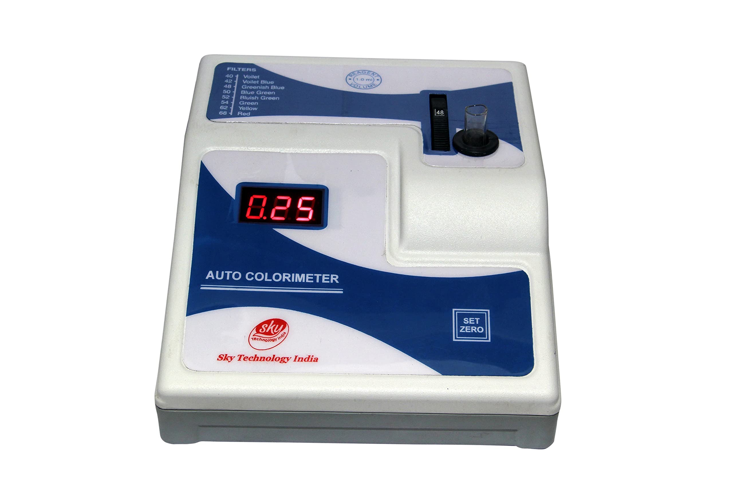 STI -403, Auto Zero Photo Colorimeter 8 Filter Range 400-700 nm, White, grey, standard