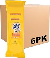 Vista 13 de Wet Ones Toallitas multiusos para mascotas para perros, con aloe vera, antibacterianas, mata gérmenes, aroma tropical salpicadura, paquete de 3, 100
