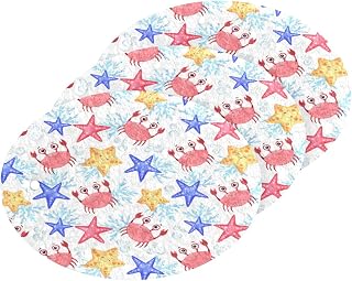 Starfish Ship Crab Anchor Kitchen Sponges Coral Cleaning Dish Sponges Non-Scratch Natural Scrubber Sponge for Kitchen Bathroom Cars, pack of 3