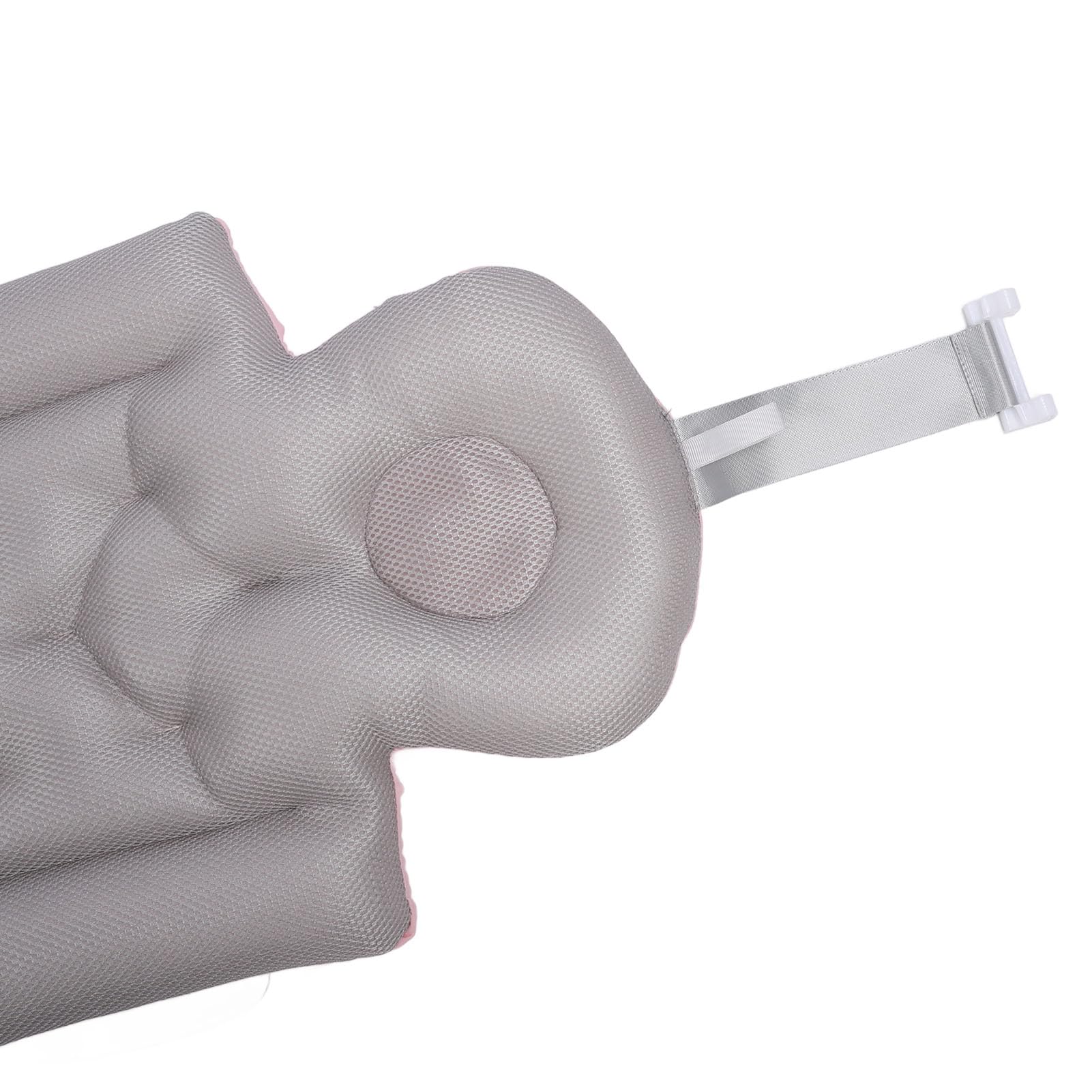 Rosvola Cuscino da Bagno Antiscivolo per Tutto il Corpo con Forti Ventose per L'esperienza di Bagno degli Adulti Dimensioni 33,07x14,76 Pollici (BLUE)