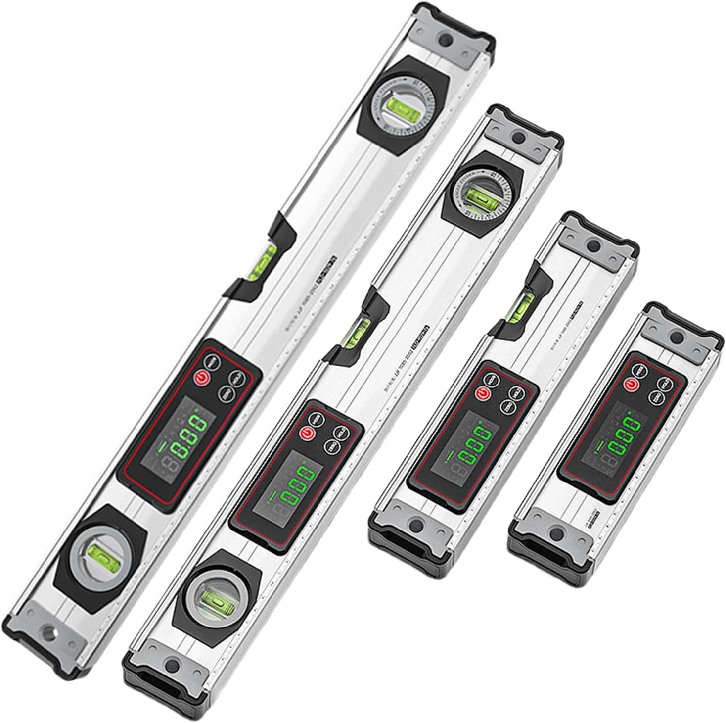 Multifunctional Digital Protractor with Sound Warning Systems, Digital Spirit Level Device Made of Aluminium for Carpentry and Construction Construction Meter