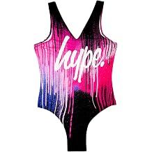 hype Girls Drips One Piece Bathing Suit 5-6 Years Multicolored