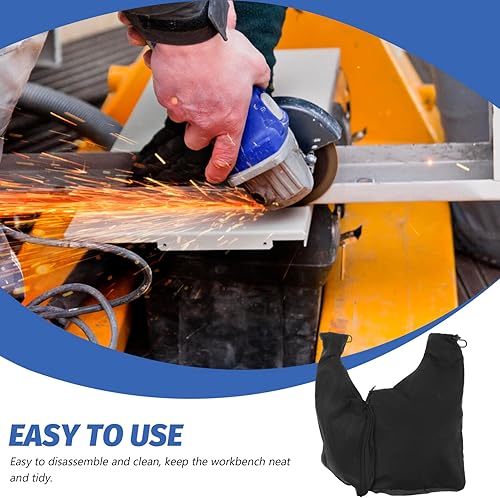 Miniatura 6 de DOITOOL Cepilladora de mano Cepilladora de mano 2 piezas Sierras limpiador Bolsa de recolección de polvo Bolsa de reemplazo de gran capacidad