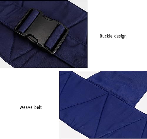 Miniatura 5 de Cinturón de seguridad para silla de ruedas con hebilla Cuidado de pacientes Arnés de seguridad Silla Correa de regazo de cintura para ancianos