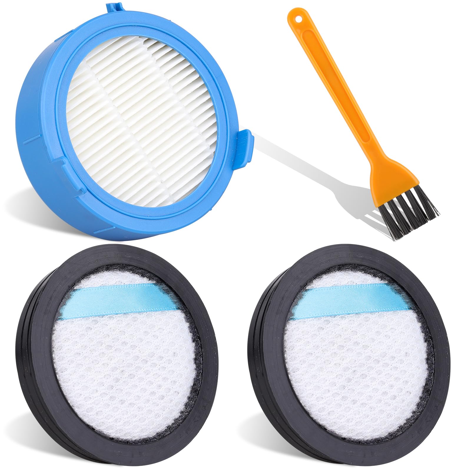 VEVOR Vervangbaar HEPA-Filter, Zeer Efficiënte Filtratie, 5 Stuks, 40 x