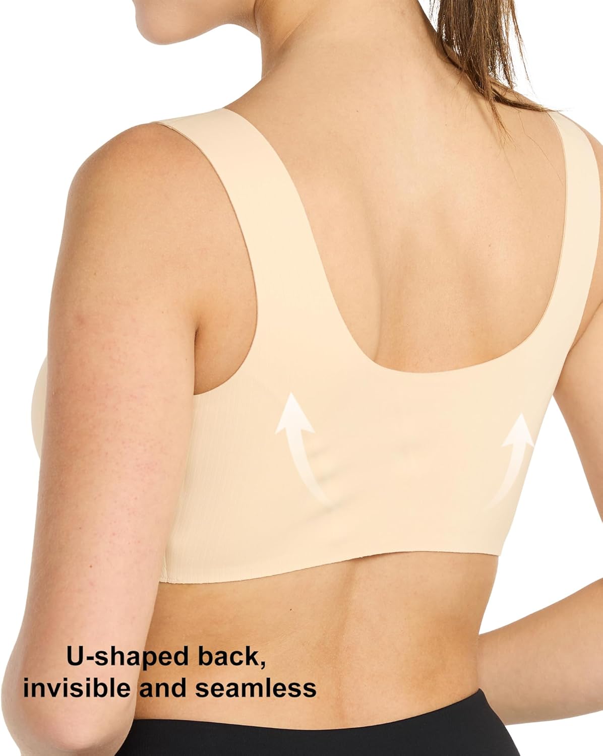 Wireless Support Bras for Women Front Closure Lift No Underwire Comfortable Seamless - Image 7