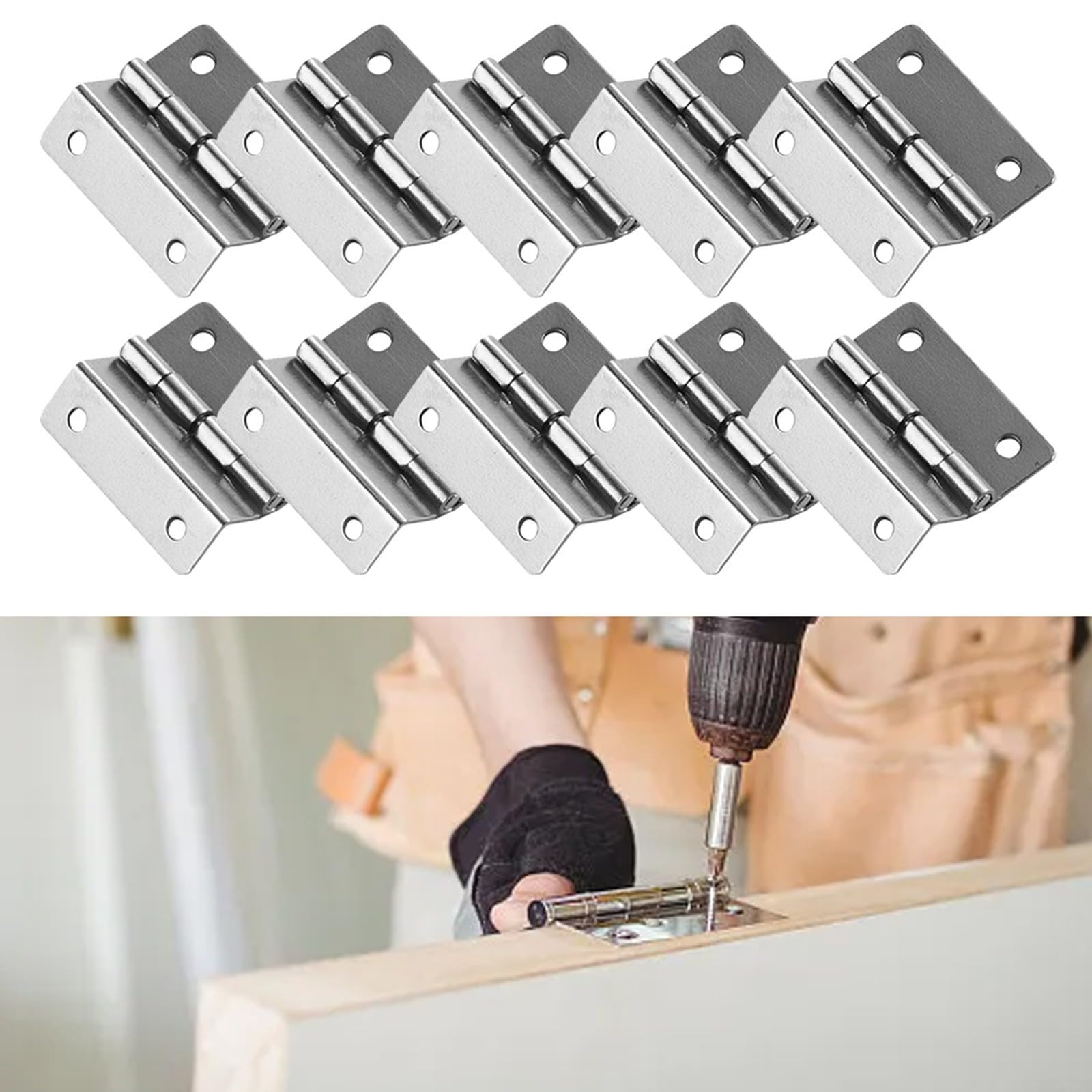 Bisagra Vintage De Tres Pliegues Para Muebles Y Gabinetes | Meses Sin