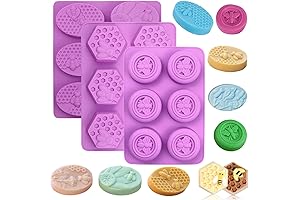 Moldes de silicona para jabones artesanales