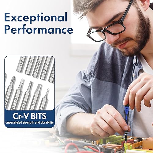 Miniatura 9 de Herramienta profesional de reparación de computadoras kit de destornillador de precisión para laptop herramienta de reparación electrónica XOOL 140