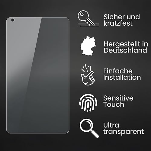 Vista 3 de Bruni Protector de pantalla compatible con Autel MaxiTPMS ITS600 Pro, película protectora transparente (2X)