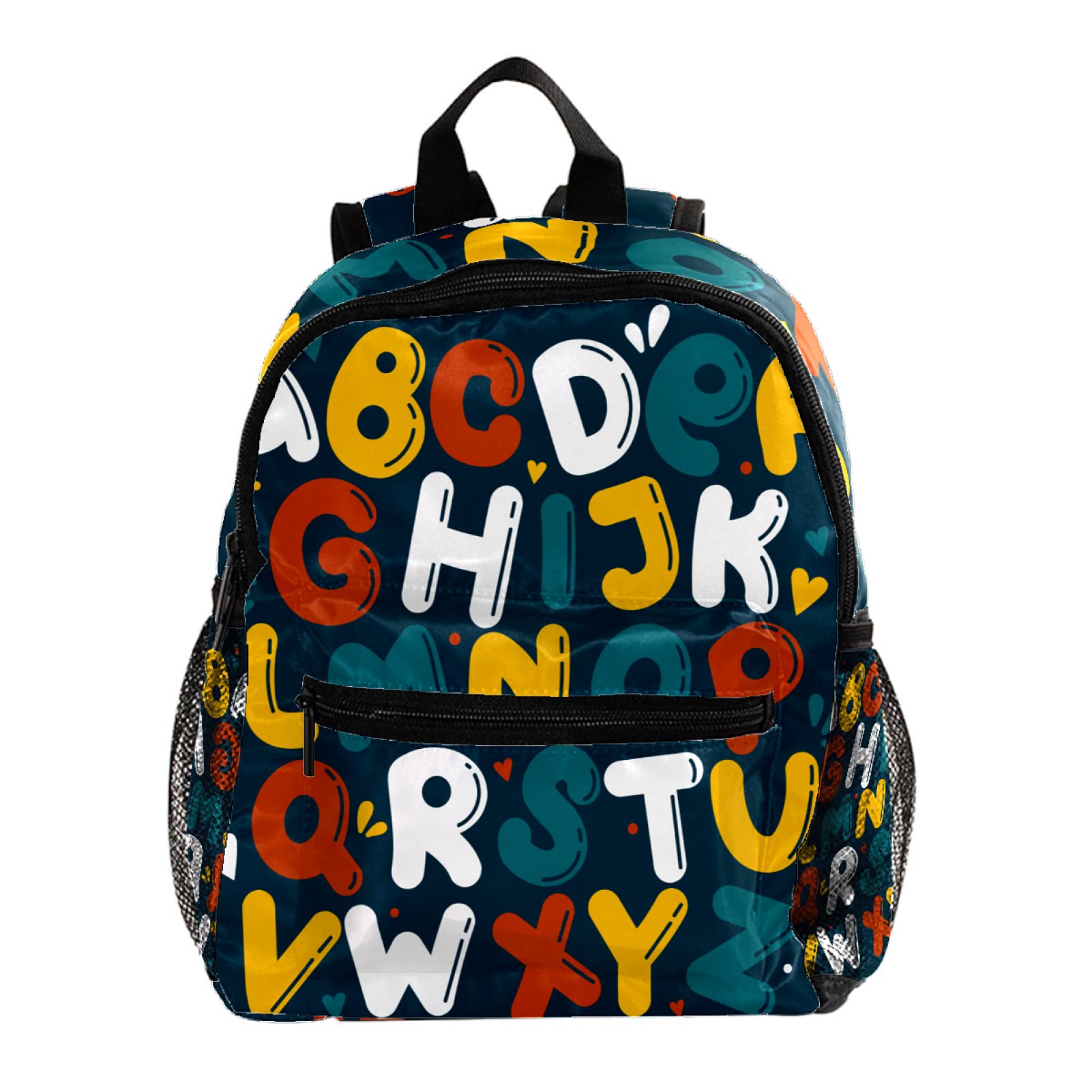 LAZEN Lightweight Kids Backpack Kindergarten School Bag Child Rucksack Daypack for 3-8 Years Old Alphabet Cute
