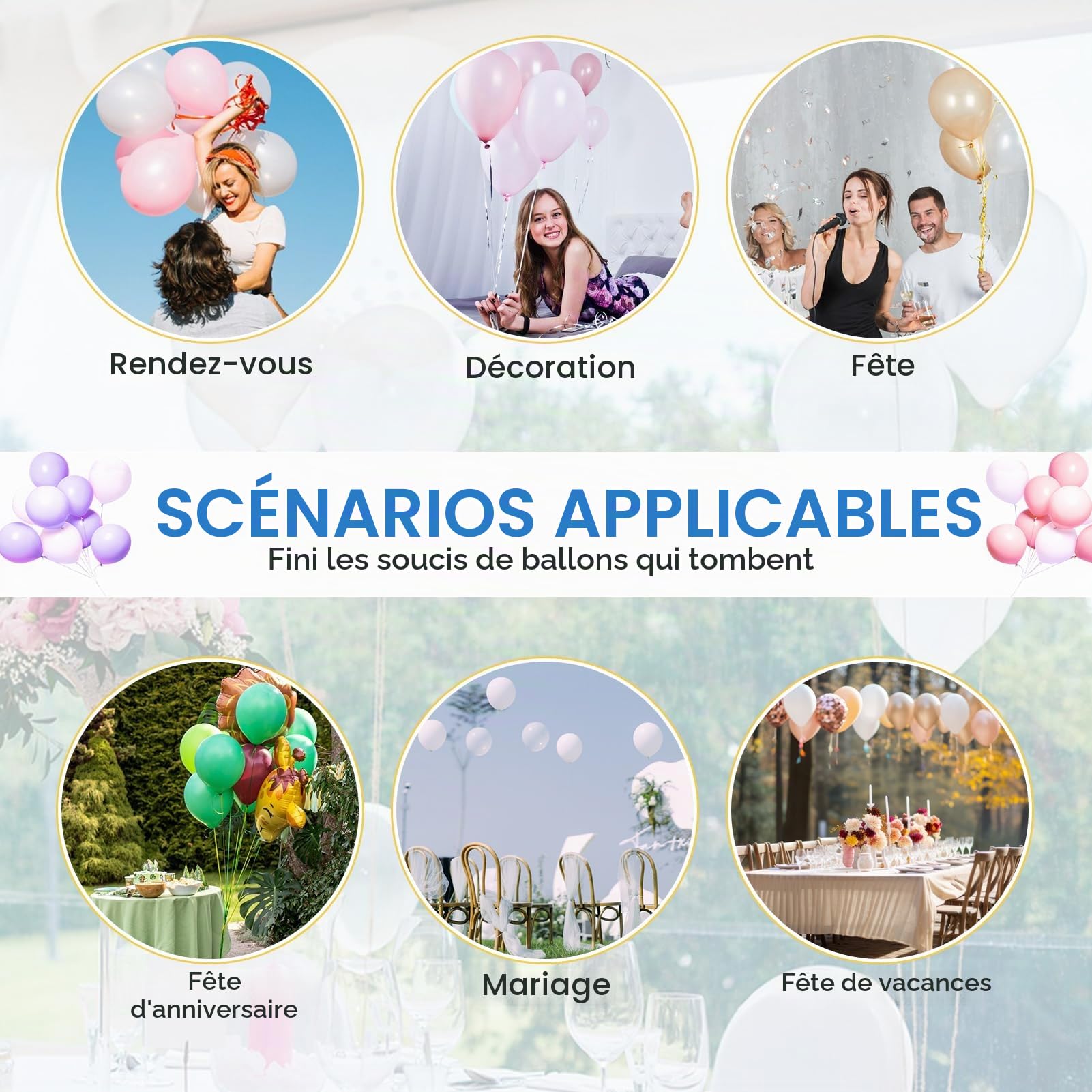 Allony Float Magic Traitement pour ballons en latex d'hélium, 100 ml, augmente le temps de flottation, haute efficacité et longue durée de vie, convient pour les fêtes d'anniversaire